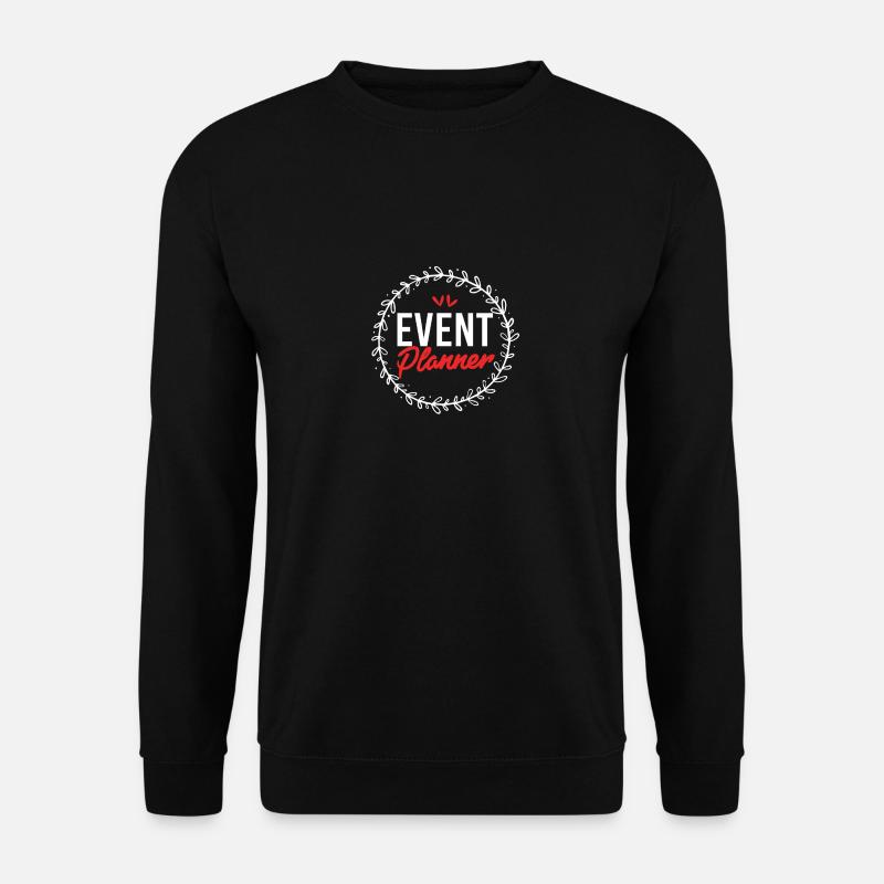 Event Planer - Unisex Pullover - Schwarz