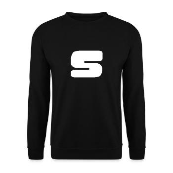 5. 5 YEARS. 5TH ANNIVERSARY. BIRTHDAY 5 YEARS. 5 - Unisex Sweatshirt - black - Front - Alina (178cm) & Michal (187cm)