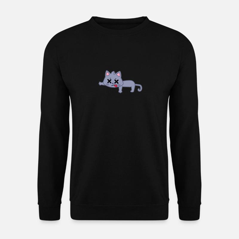 FREAKY CAT - Unisex Pullover - Schwarz