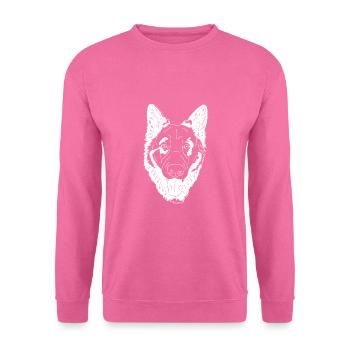 Altdeutscher Schäferhund - Unisex Pullover - Pink - Vorne