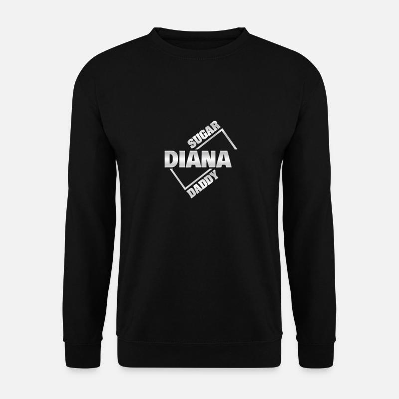 Sugar daddy Diana - Unisex Sweatshirt - black