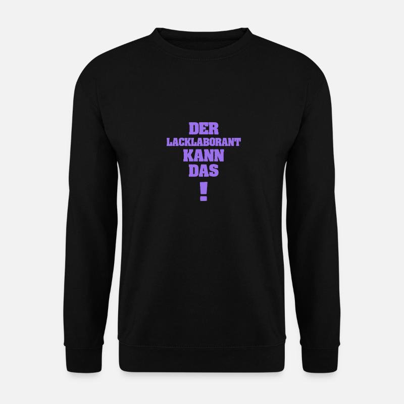 Paint laboratory technician - Unisex Sweatshirt - black