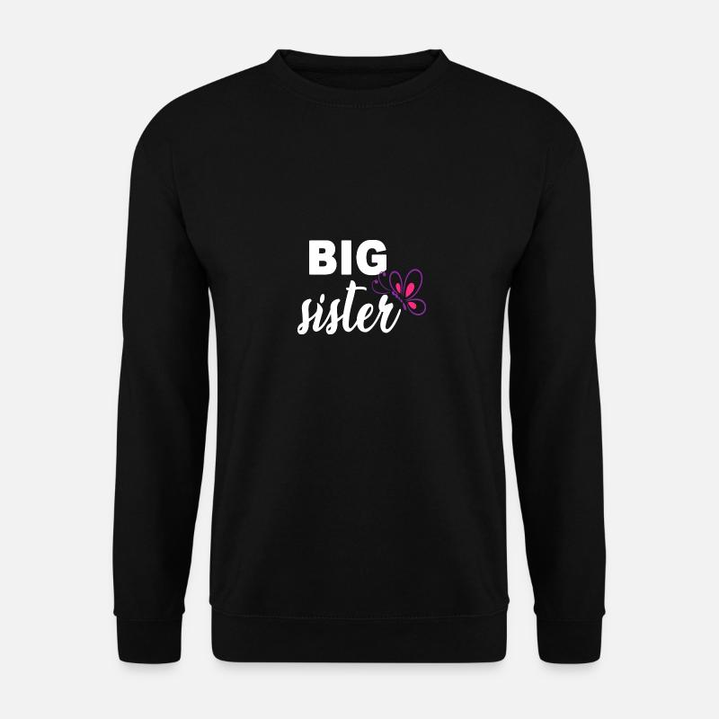 große Schwester - Unisex Pullover - Schwarz