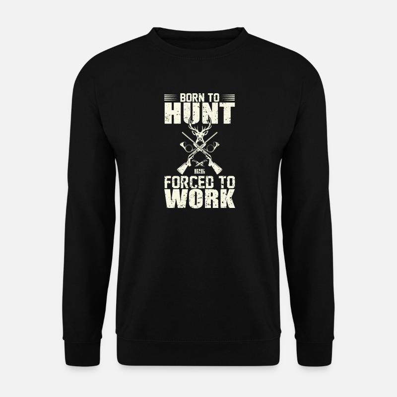 hunter - Unisex Sweatshirt - black