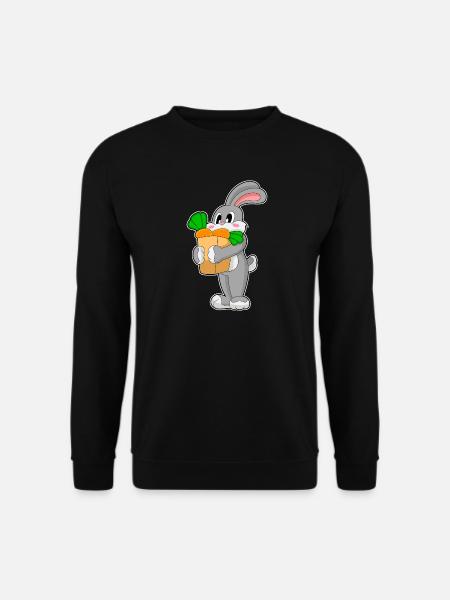 Rabbit Carrot - Unisex Sweatshirt - black