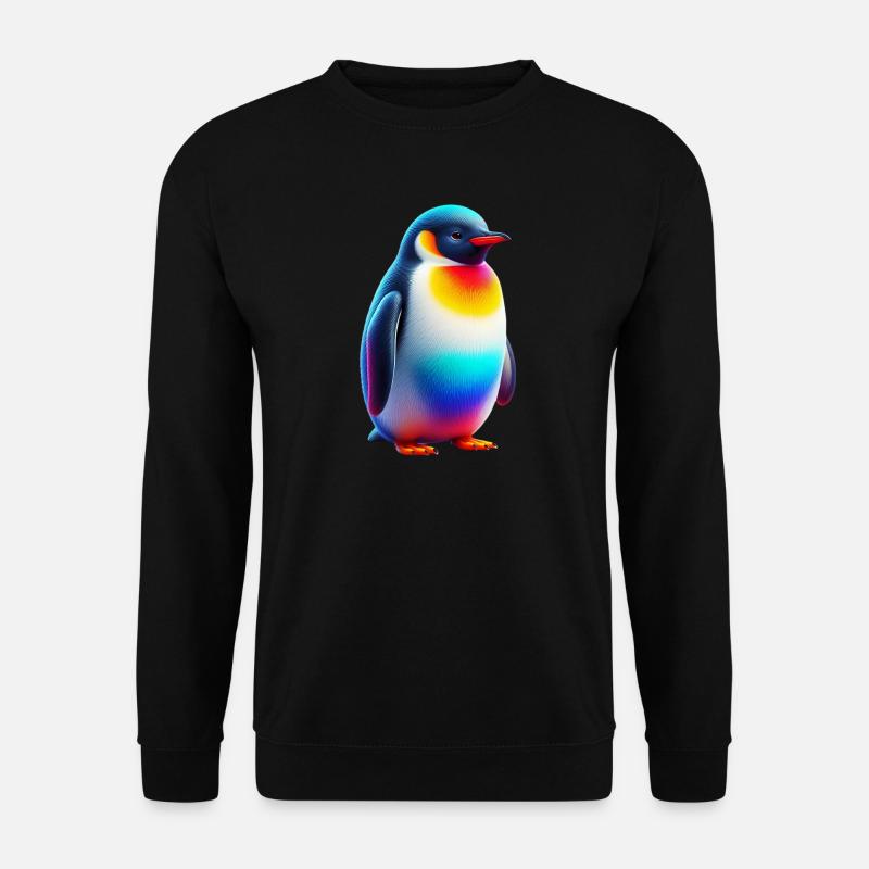 Pingouin - Sweat-shirt Unisexe - noir