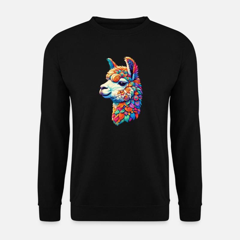 Alpaka - Unisex Pullover - Schwarz