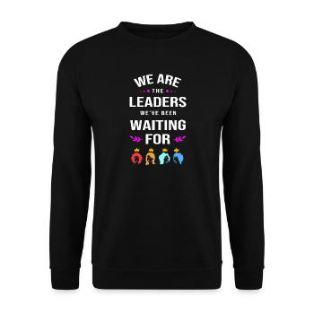 Féminisme Féministe Féministe de la Journée des Femmes - Sweat-shirt Unisexe - noir - Devant - Alina (178cm) & Michal (187cm)