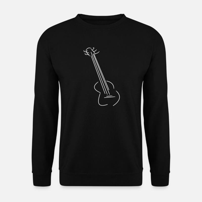 Guitar Gift Rock Music - Unisex Sweatshirt - black