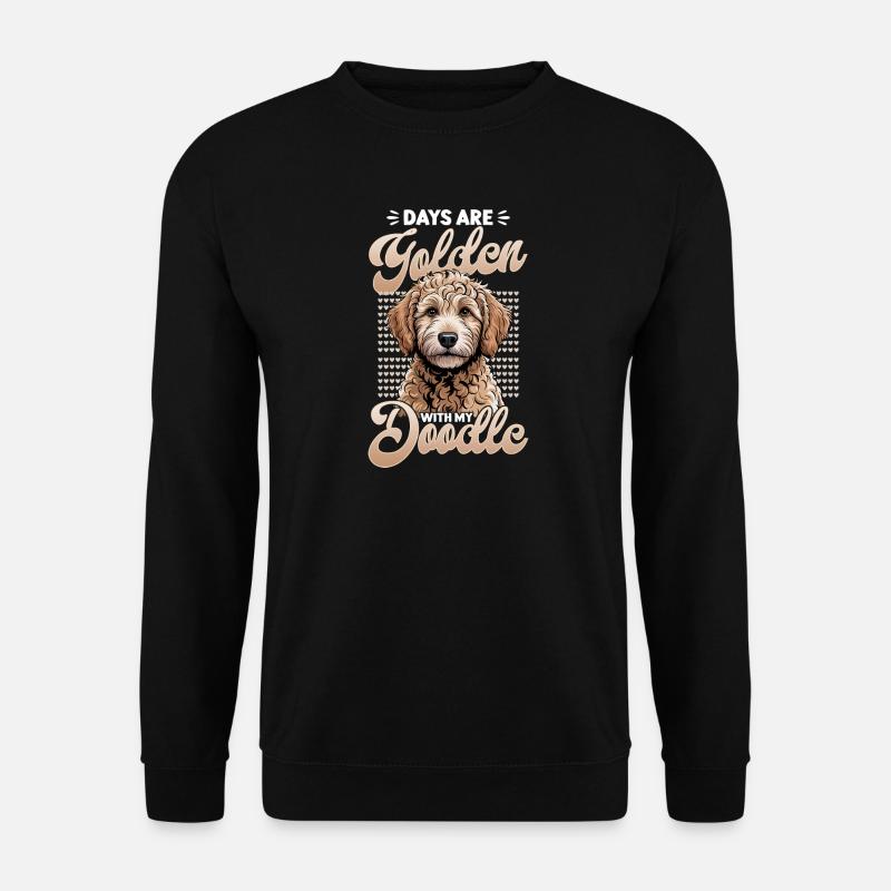 Goldendoodle Dog Breed - Unisex Sweatshirt - black