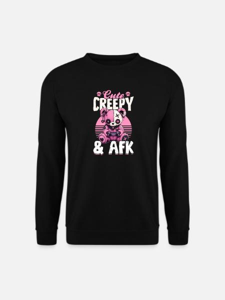 Pastel Goth Soft Goth Gaming Gamer - Sweat-shirt Unisexe - noir