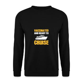 Ready to Cruise Traveler Poison - Unisex Sweatshirt - black - Front - Alina (178cm) & Michal (187cm)