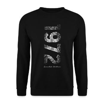 Limited Edition 1972 - Unisex Sweatshirt - black - Front - Alina (178cm) & Michal (187cm)
