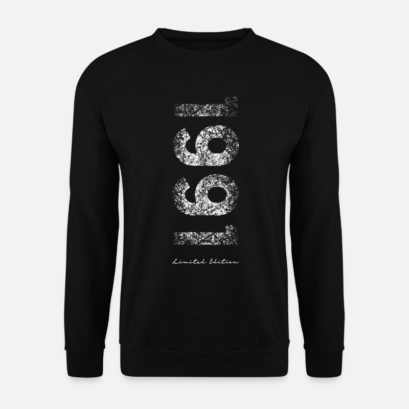 Édition limitée 1991 - Anniversaire 1991 - Sweat-shirt Unisexe - noir