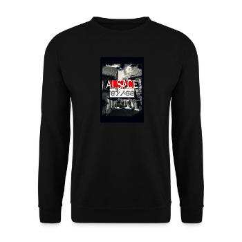 Altes Elsass - Unisex Pullover - Schwarz - Vorne - Alina (178cm) & Michal (187cm)