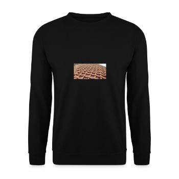 Linzerkuchen - Unisex Pullover - Schwarz - Vorne - Alina (178cm) & Michal (187cm)