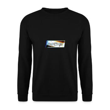 Power - Sweat-shirt Unisexe - noir - Devant - Alina (178cm) & Michal (187cm)