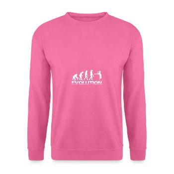 Poledancing Pole Dance Evolution - Unisex Pullover - Pink - Vorne