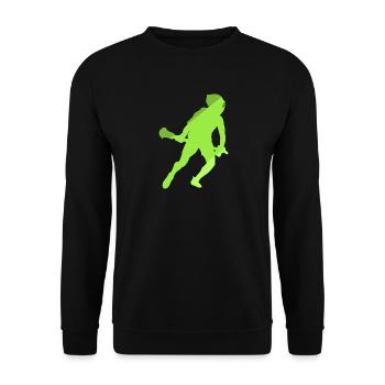 Lacrosse LSM field - Unisex Pullover - Schwarz - Vorne - Alina (178cm) & Michal (187cm)
