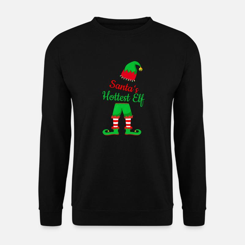 Hottest Elf - Unisex Sweatshirt - black