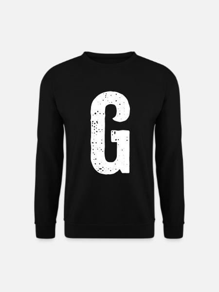 G Letter - Unisex Sweatshirt - black
