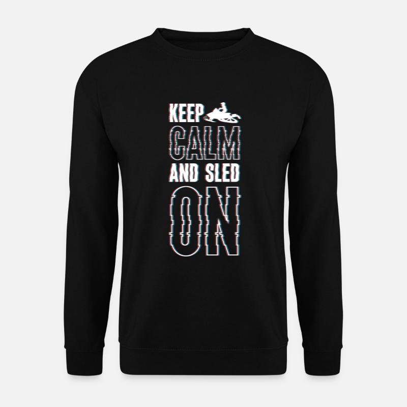 Sledging Mountain Sports - Unisex Sweatshirt - black