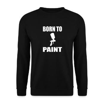 Lackierer - Unisex Pullover - Schwarz - Vorne - Alina (178cm) & Michal (187cm)