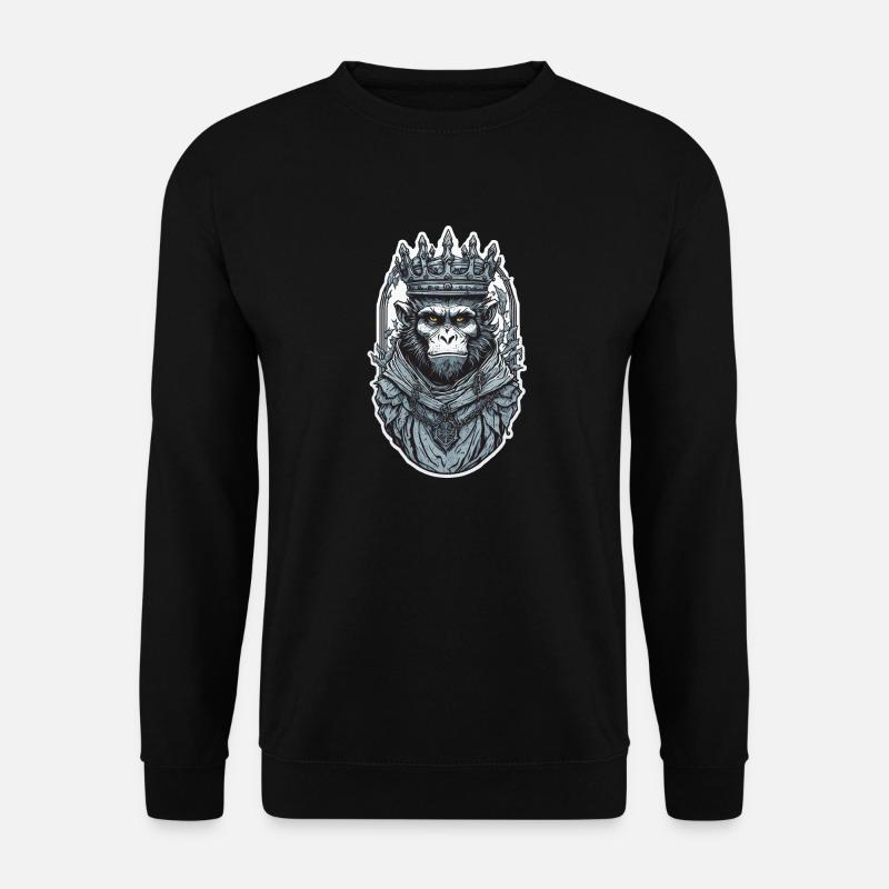 King Monkey - Unisex Sweatshirt - black