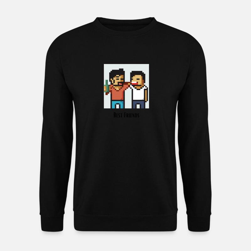 Best friends - Unisex Pullover - Schwarz