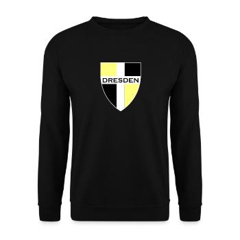 Dresde - Sweat-shirt Unisexe - noir - Devant - Alina (178cm) & Michal (187cm)