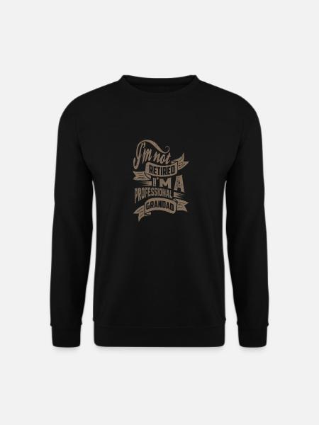 Professional Grandad. T-shirt for Him! - Unisex Sweatshirt - black
