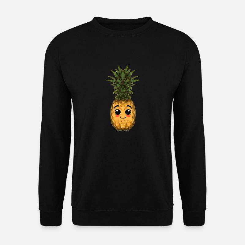 Ananas - Unisex Pullover - Schwarz