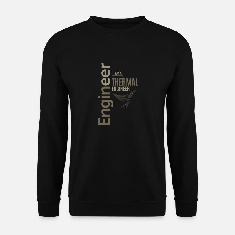 Thermal Engineer - Unisex Sweatshirt - black