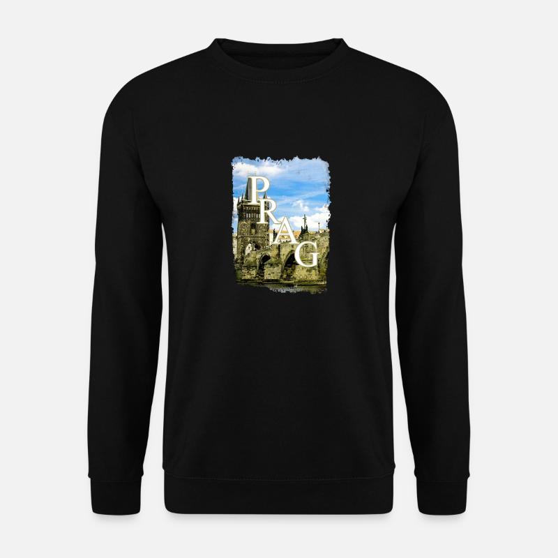 Prague - Unisex Sweatshirt - black