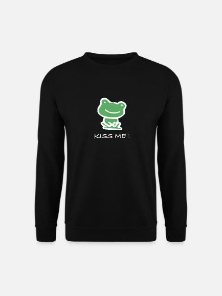 Frosch - Unisex Pullover - Schwarz