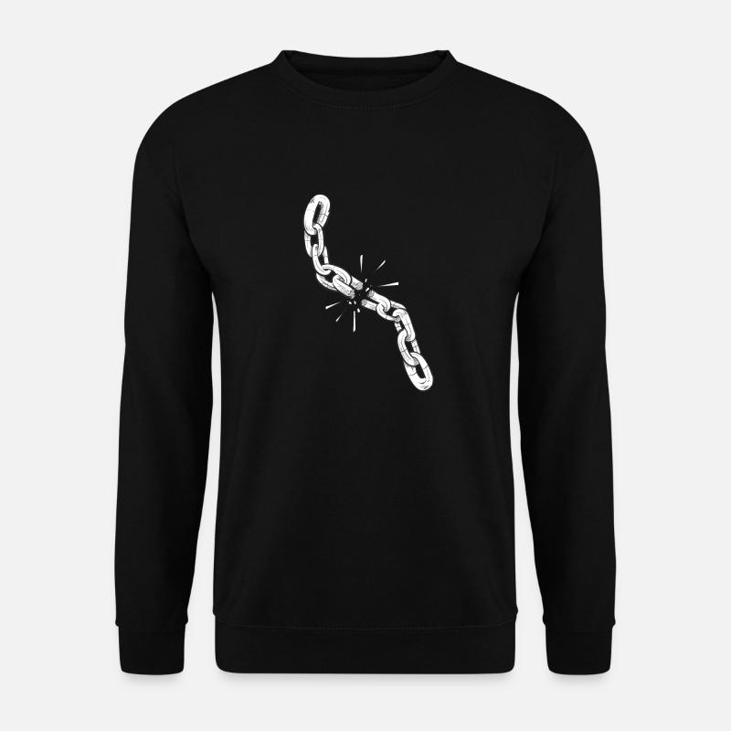 CHAIN - Unisex Sweatshirt - black
