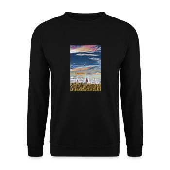 Kugelbake - Unisex Pullover - Schwarz - Vorne - Alina (178cm) & Michal (187cm)