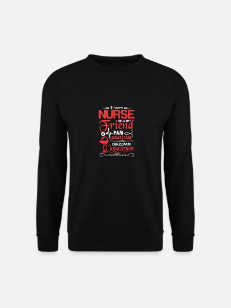 Infirmière infirmière infirmière - Sweat-shirt Unisexe - noir