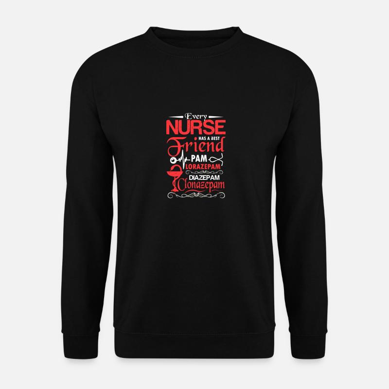 Infirmière infirmière infirmière - Sweat-shirt Unisexe - noir