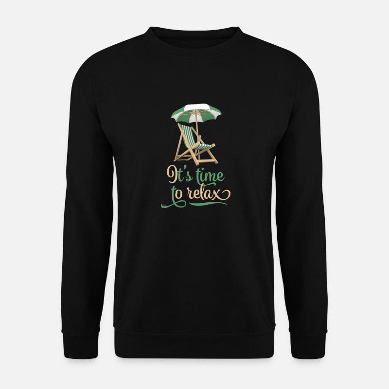 Relax - Unisex Sweatshirt - black