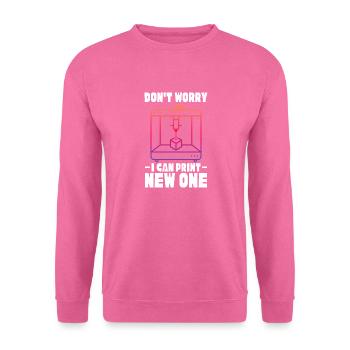 Dont worry I can print new one Design for a 3d - Unisex Pullover - Pink - Vorne