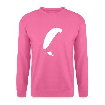 Paragleiter - Unisex Pullover - Pink - Vorne