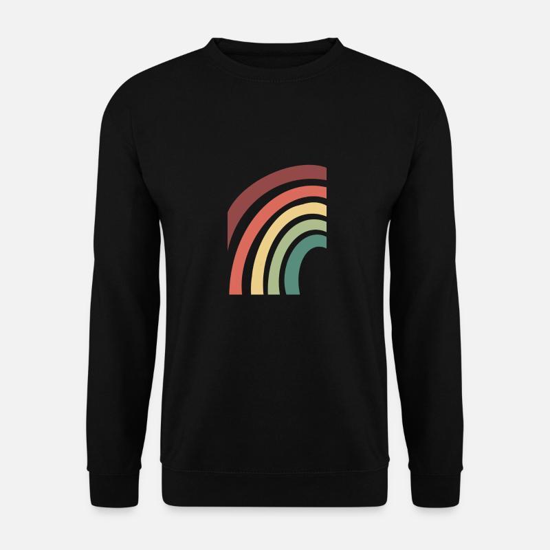 Regenbogen - Unisex Pullover - Schwarz