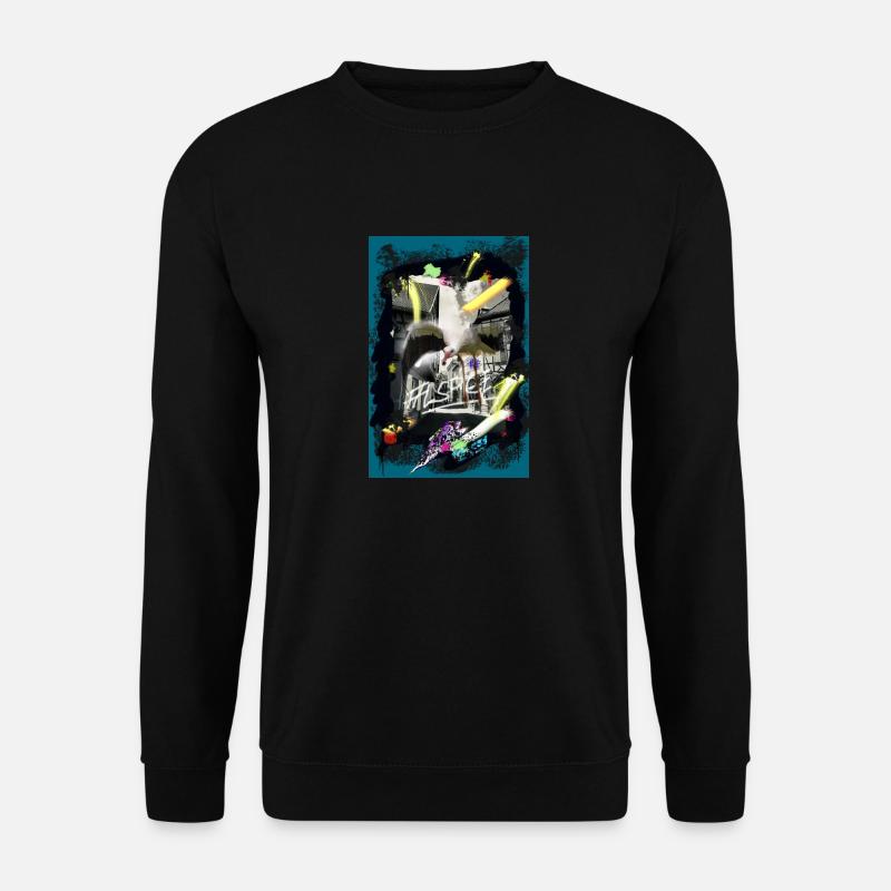 Elsässer Kunststraße22 - Unisex Pullover - Schwarz