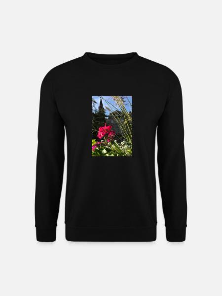 Elsässer Straßburger Domblume - Unisex Pullover - Schwarz