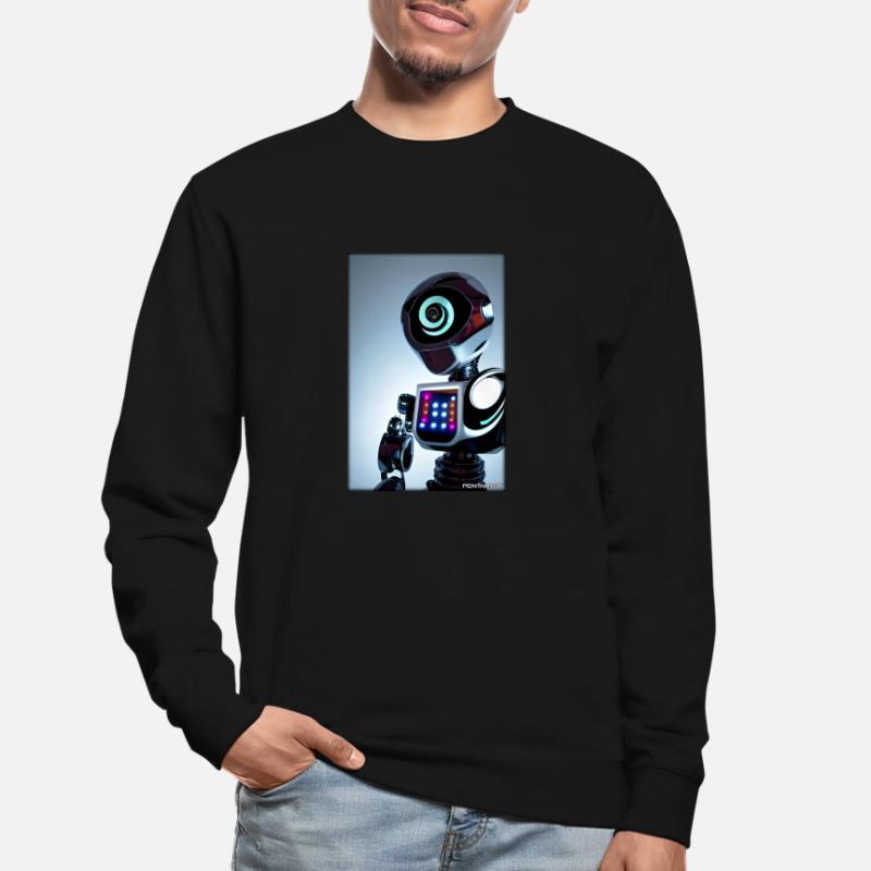 Robot Future Technology Science Android Sweat-shirt Unisexe