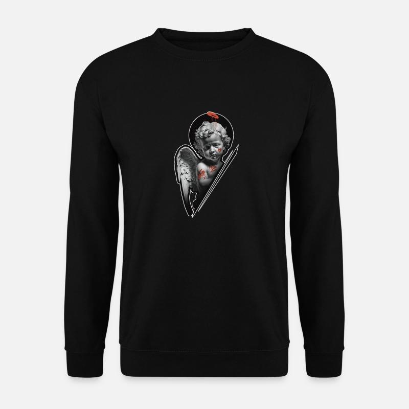 Cherubin xgraffiti - Unisex Pullover - Schwarz