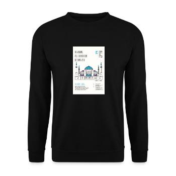 Istanbul - Unisex Pullover - Schwarz - Vorne - Alina (178cm) & Michal (187cm)