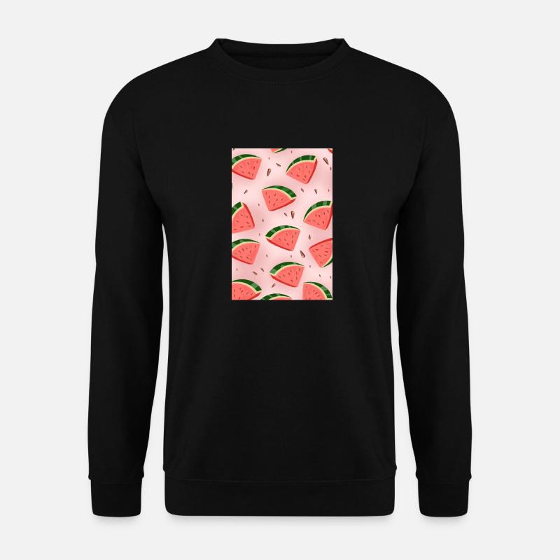 Tranches de pastèque - Sweat-shirt Unisexe - noir