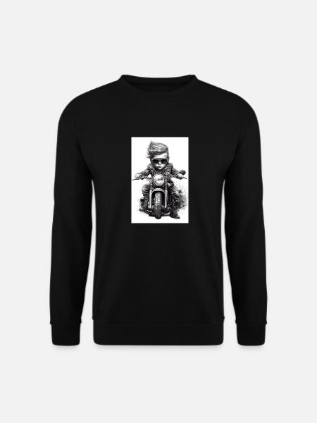 Junior Biker - Unisex Sweatshirt - black